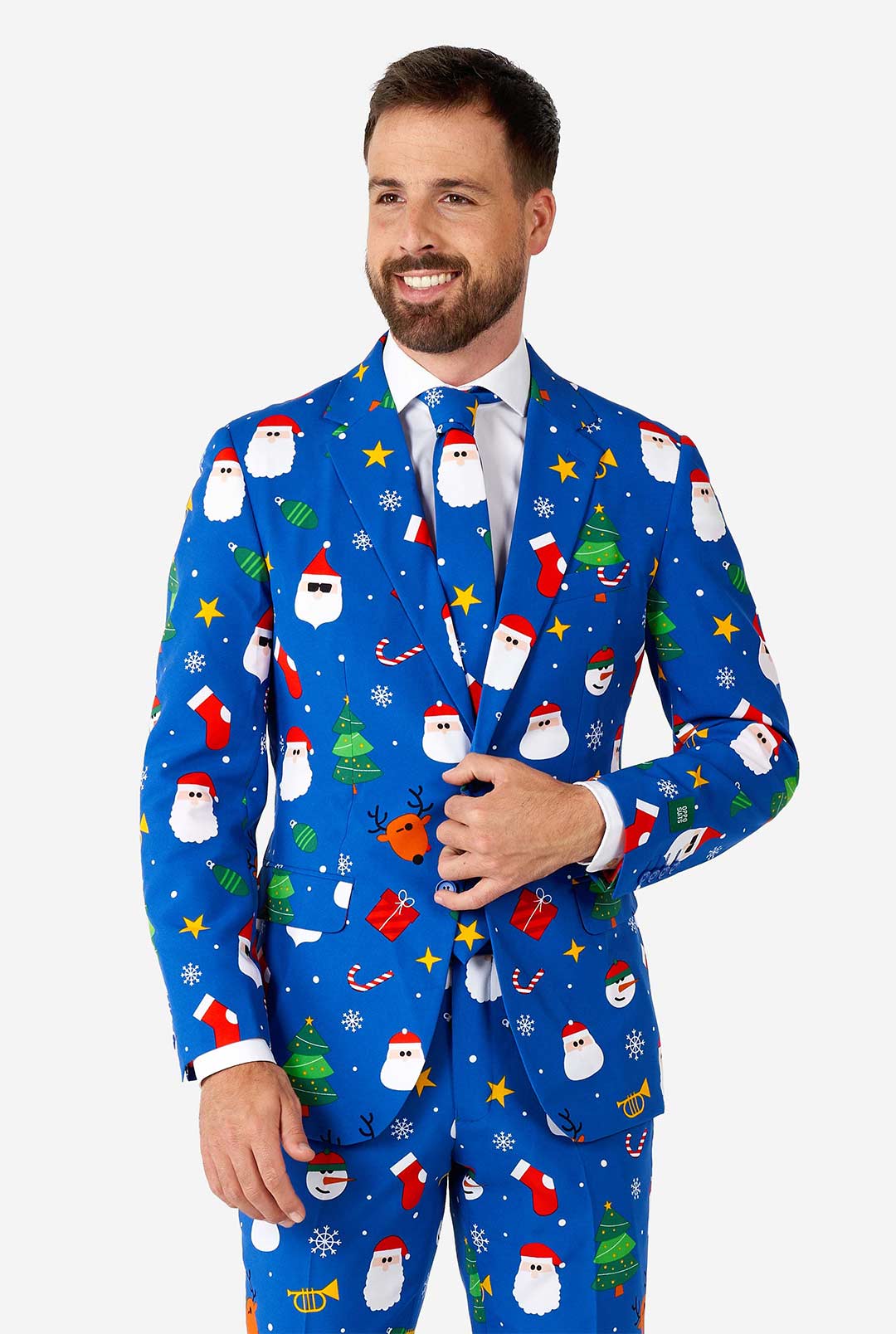 Festivity Blue Men's Suit OppoSuits