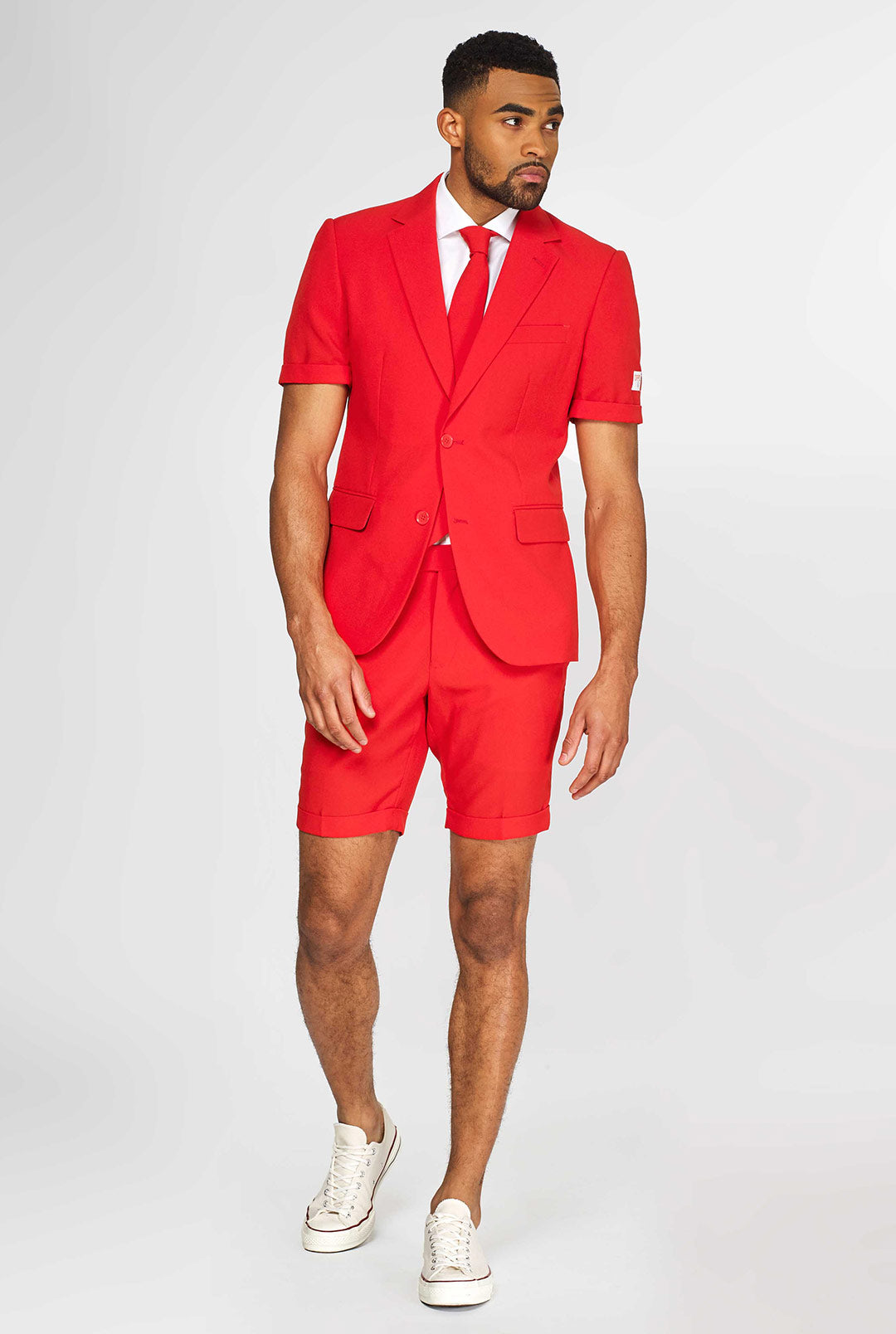 Red Devil Men's Summer Suit OppoSuits