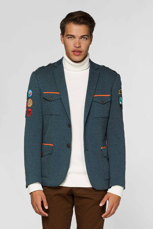 Dprk Ranger Jacket Park Ranger Green Men's Blazer - OppoSuits Deluxe