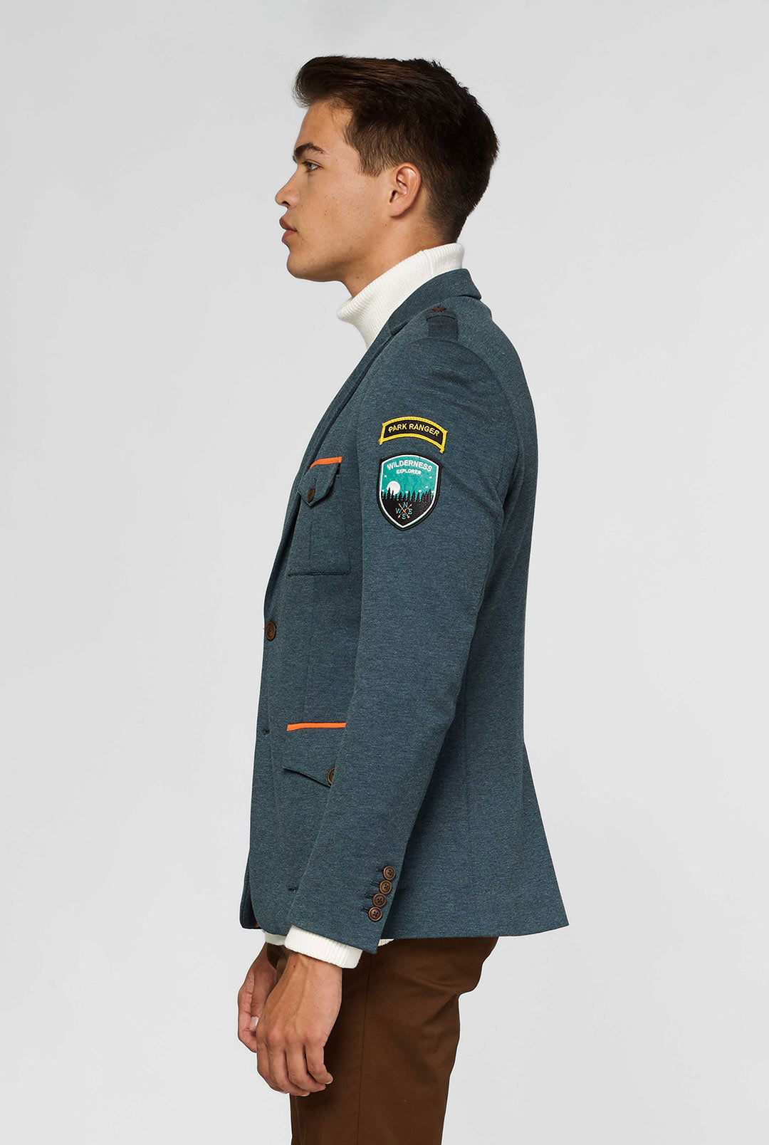 Dprk Ranger Jacket Park Ranger Green Men's Blazer - OppoSuits Deluxe