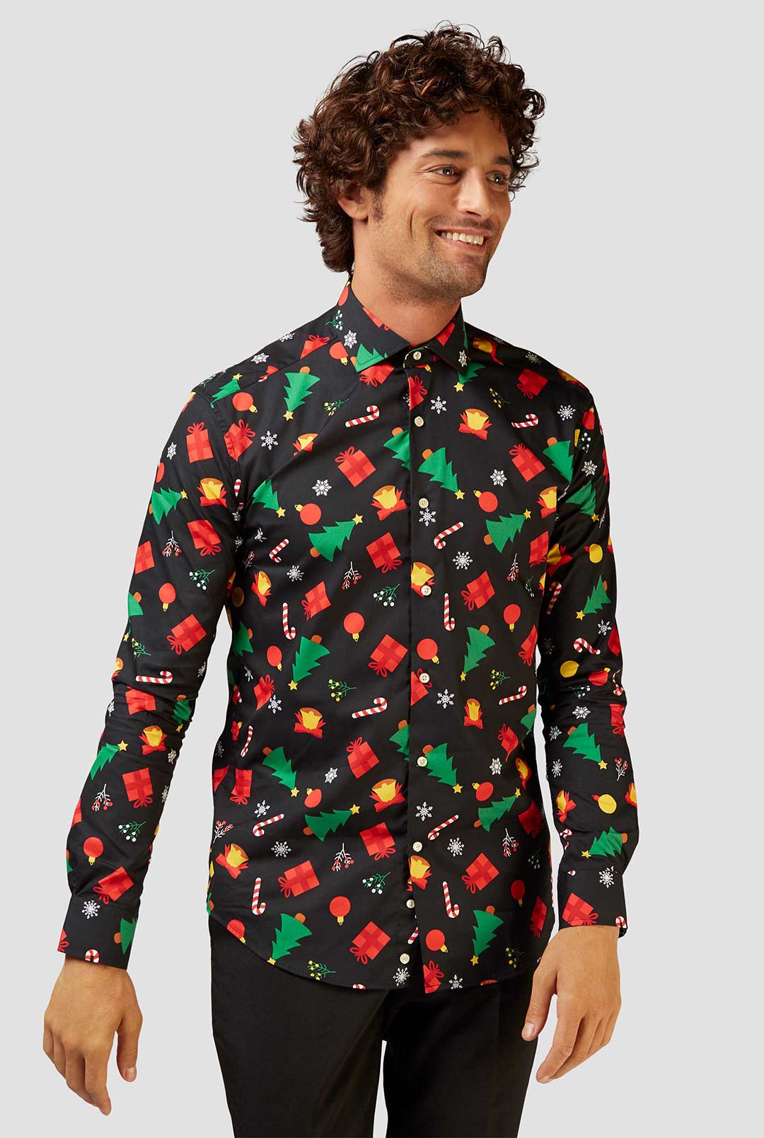 Mens short sleeve christmas shirts store
