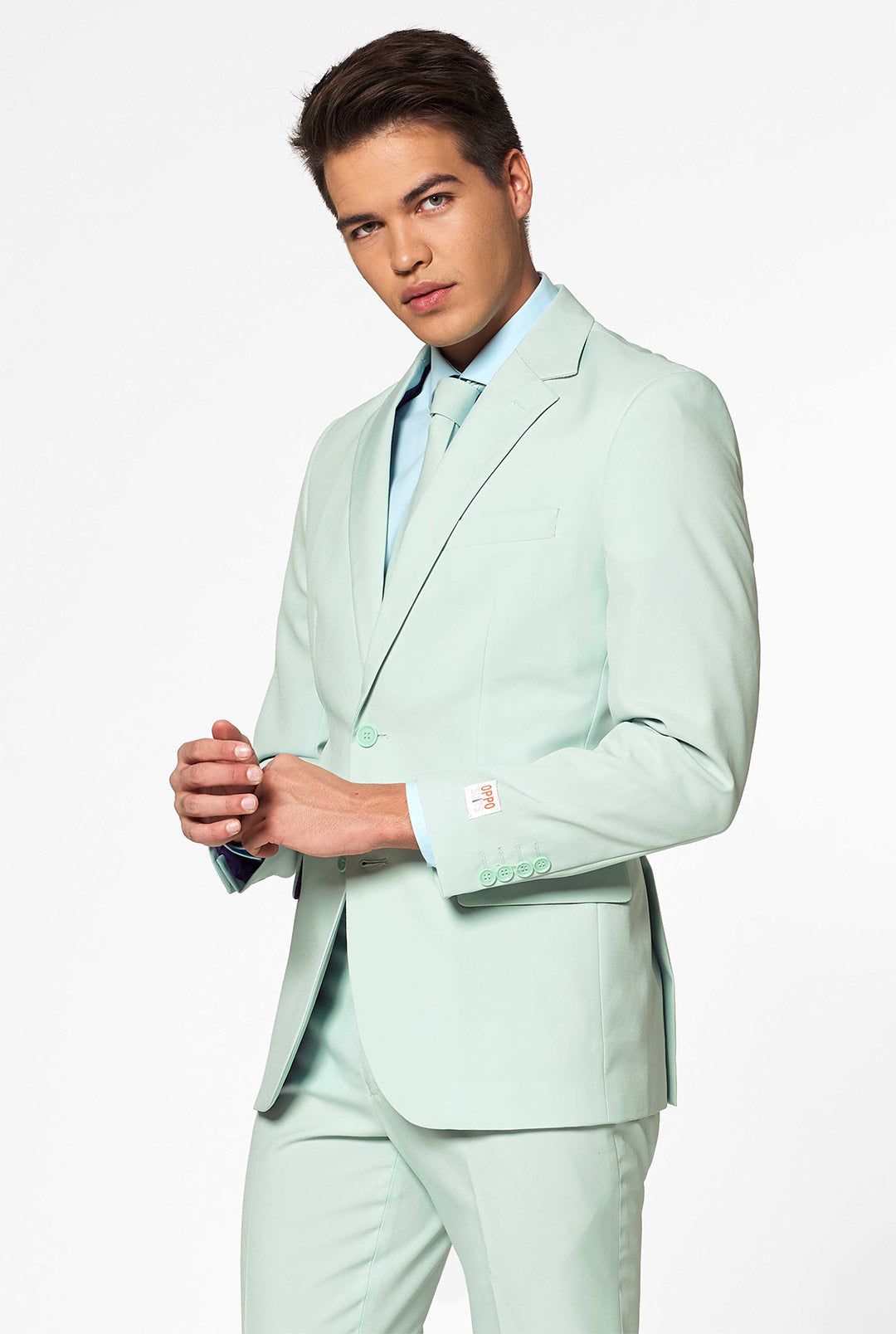 Mint green suit jacket sales