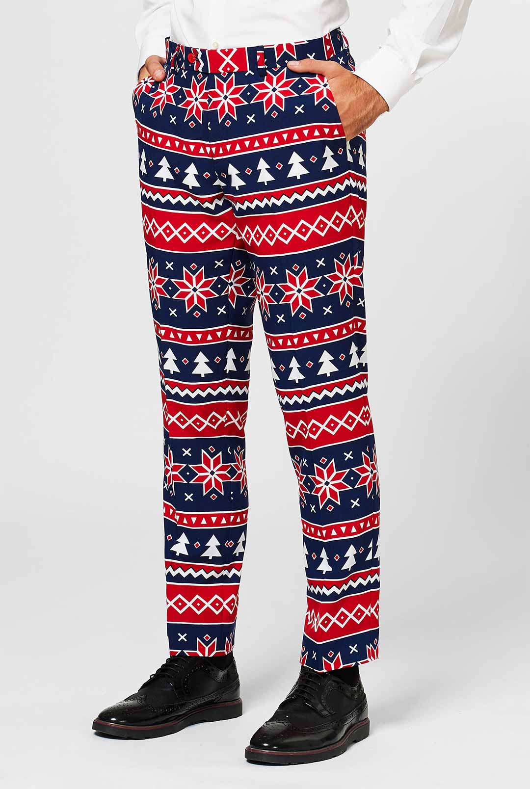 Nordic Noel | Nordic Christmas Suit for men | OppoSuits