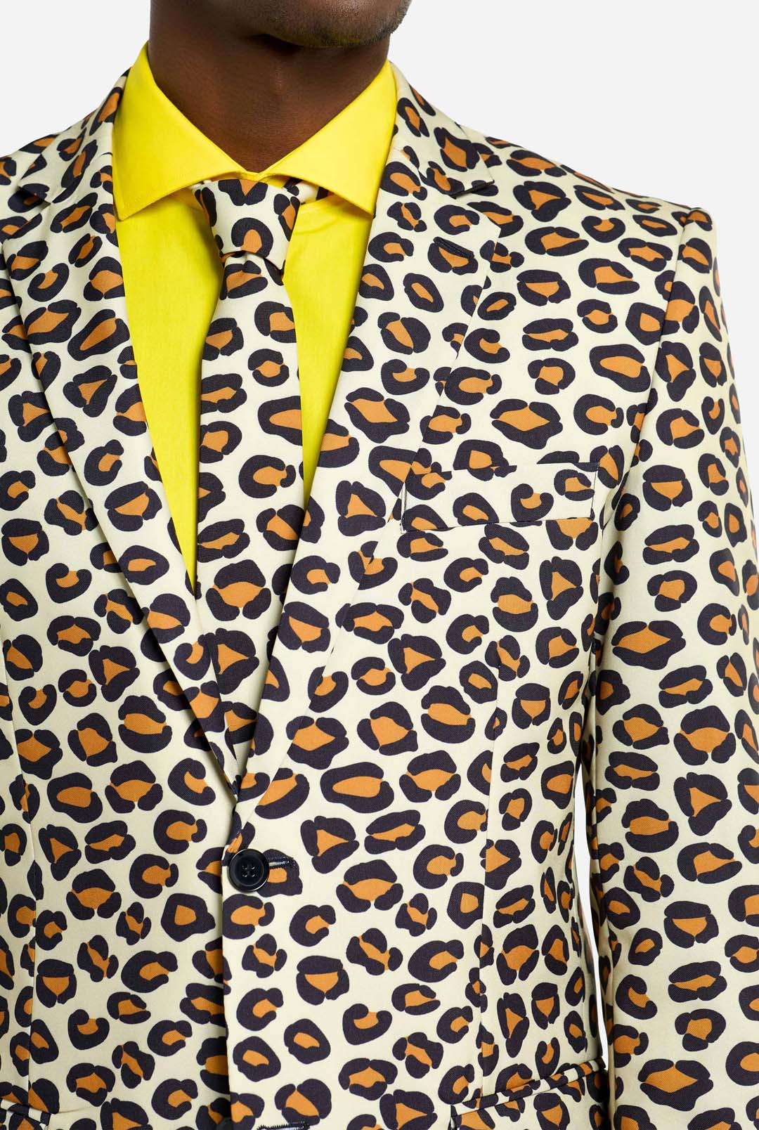 Jaguar Print Mens Cheetah Print Suit The Jag - Main Image
