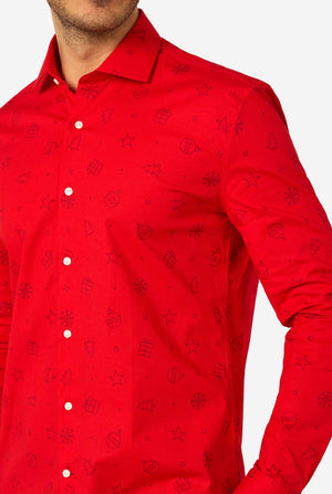 Christmas Icons Red