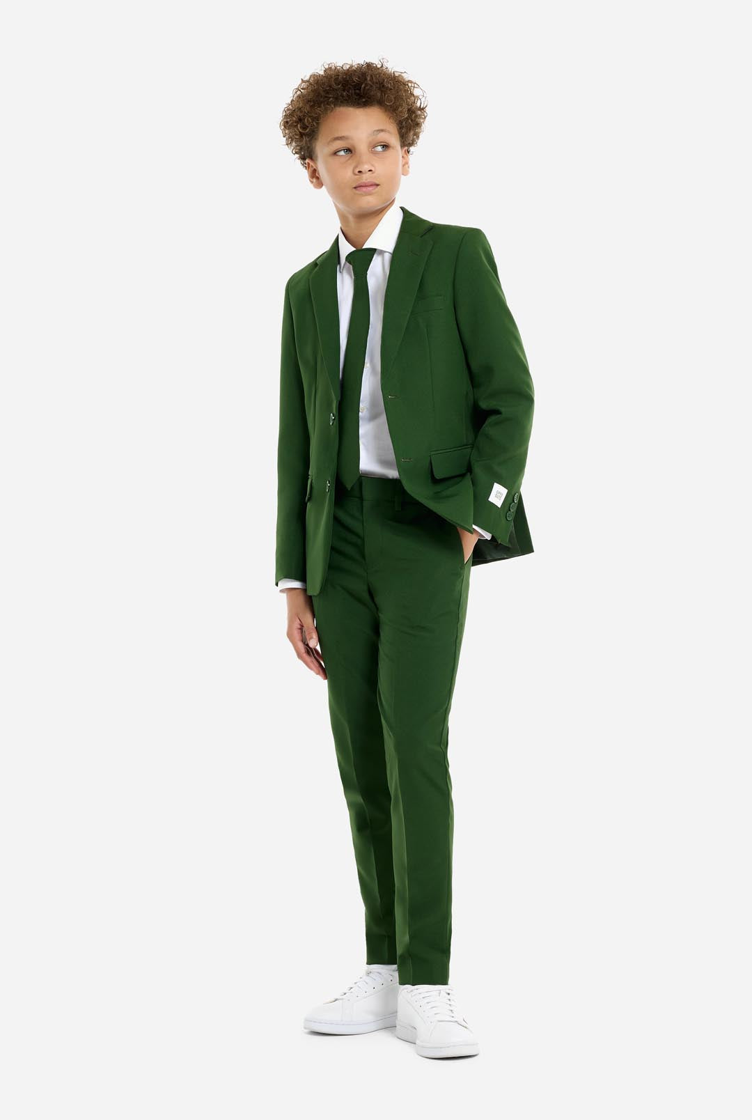 Teen Boys Glorious Green OppoSuits - Main Image