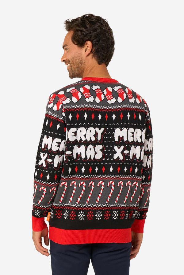 Merry Jinglejoy Christmas Sweater