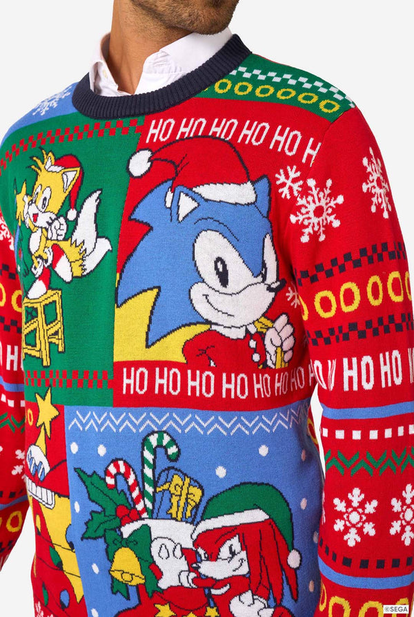 Sonic Christmas Sweater