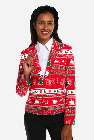 Winter Woman Women's Blazer OppoSuits