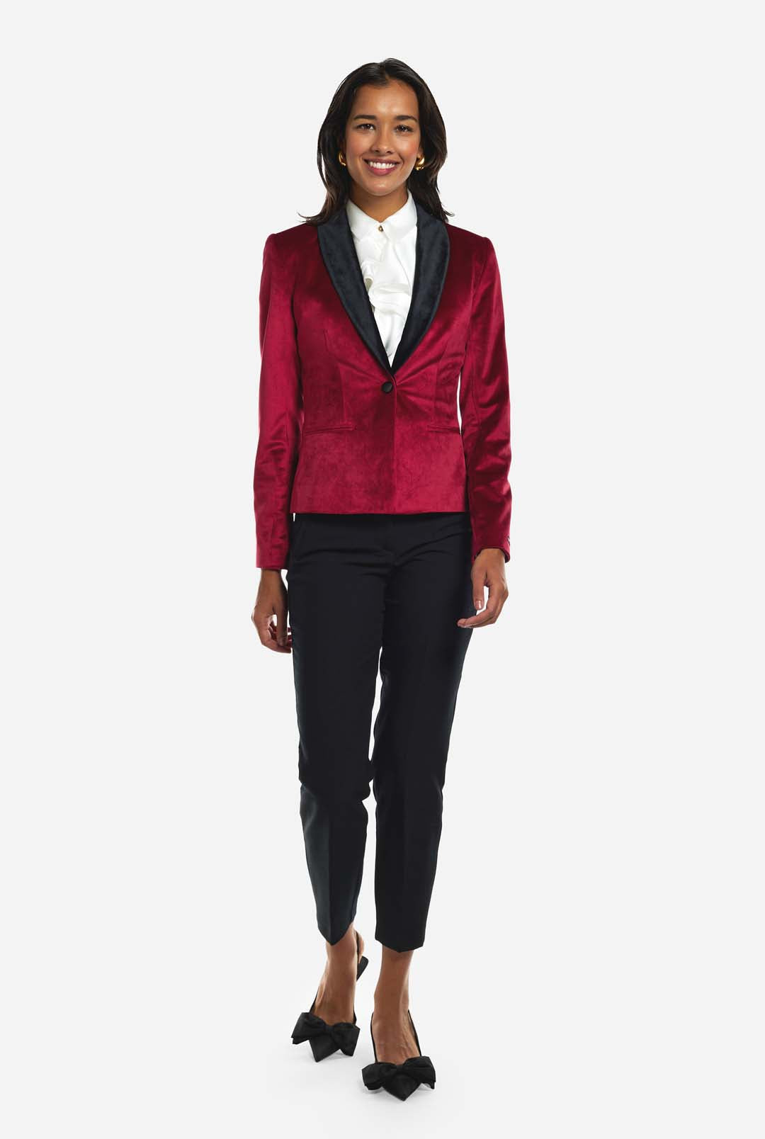 Female Tuxedo Red Tuxedo Blazer Womens Dinner Jacket Burgundy