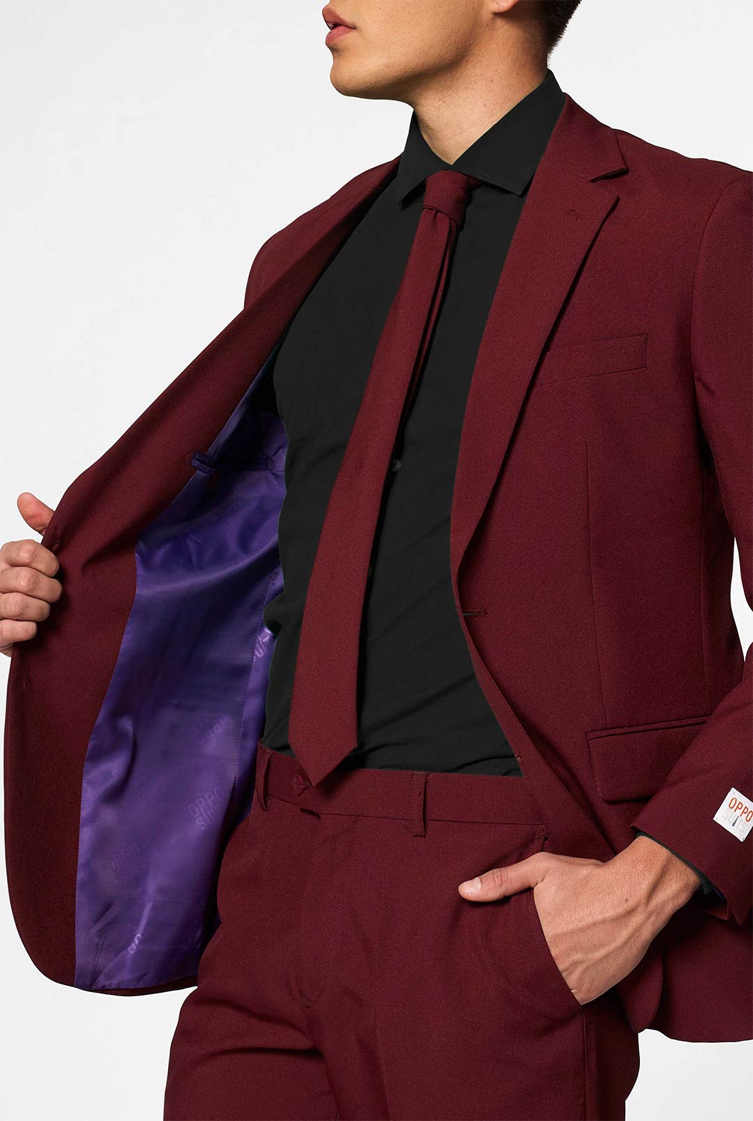 Burgundy Tuxedo | Suits for Weddings & Events