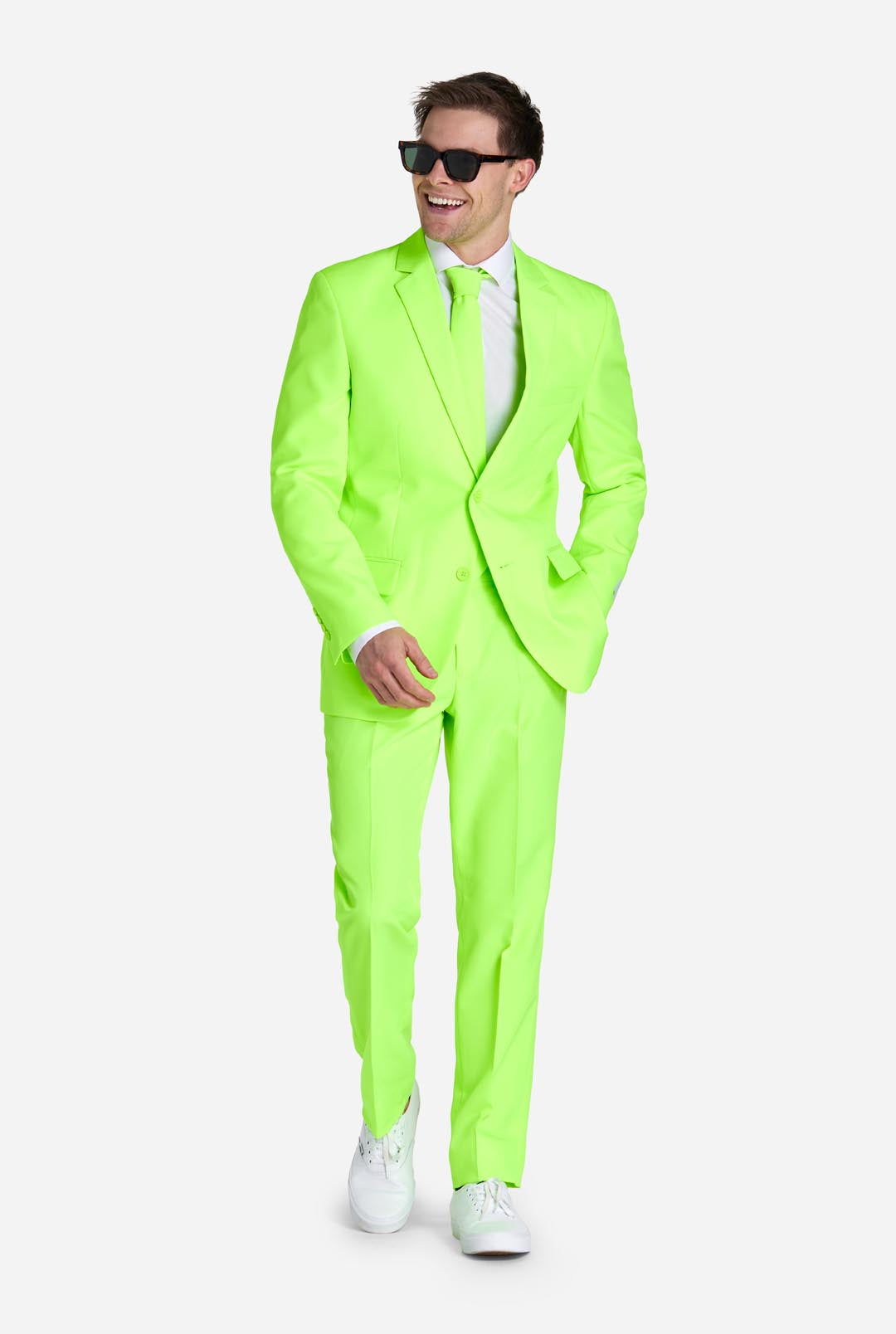 Neon Jacket Outfit Men Neon Lucky Lime Men's Suits OppoSuits